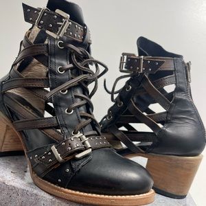 Freebird Cheyenne Leather Ankle Boot